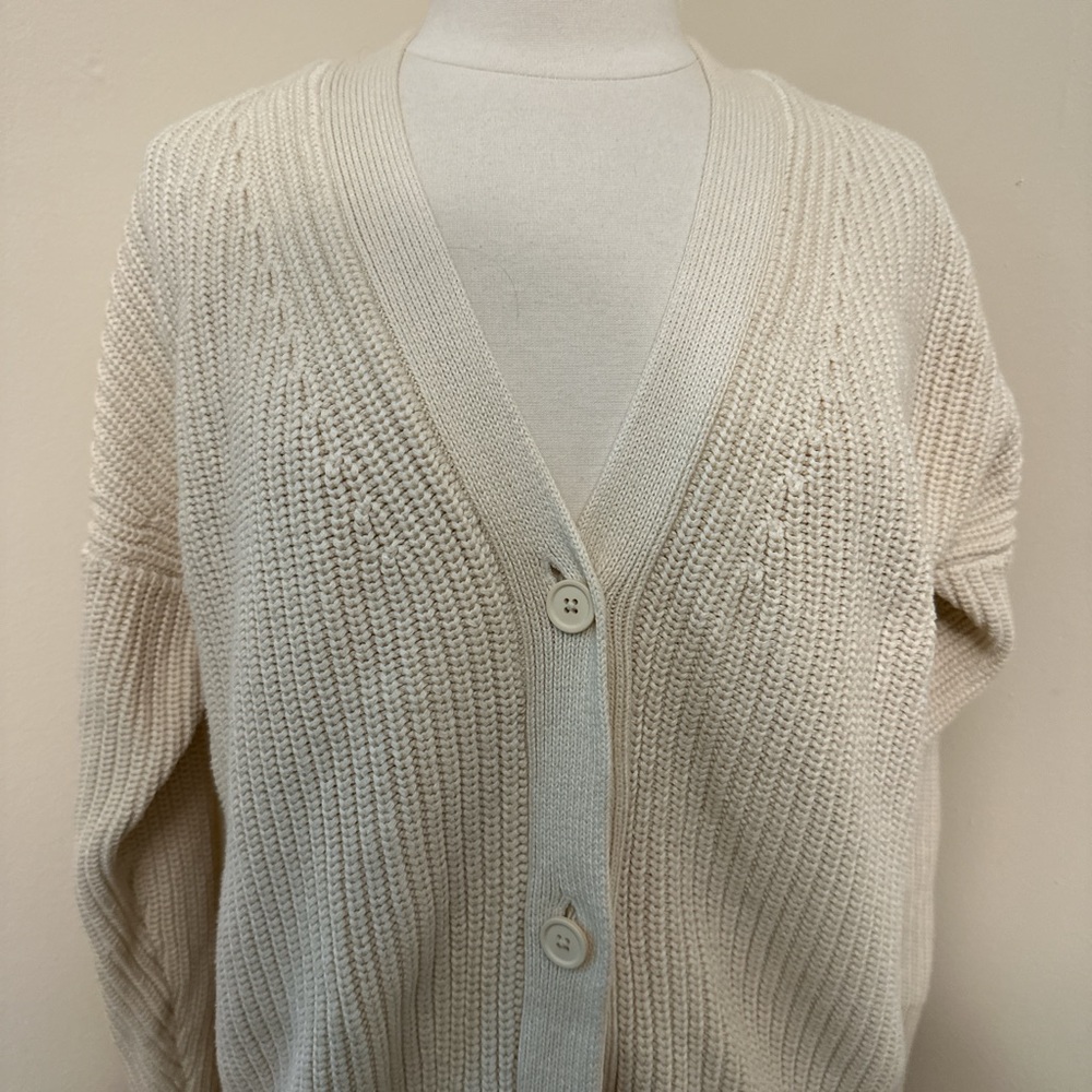 Tradlands Shelter Cardigan in Birch Size S - Picture 2 of 7